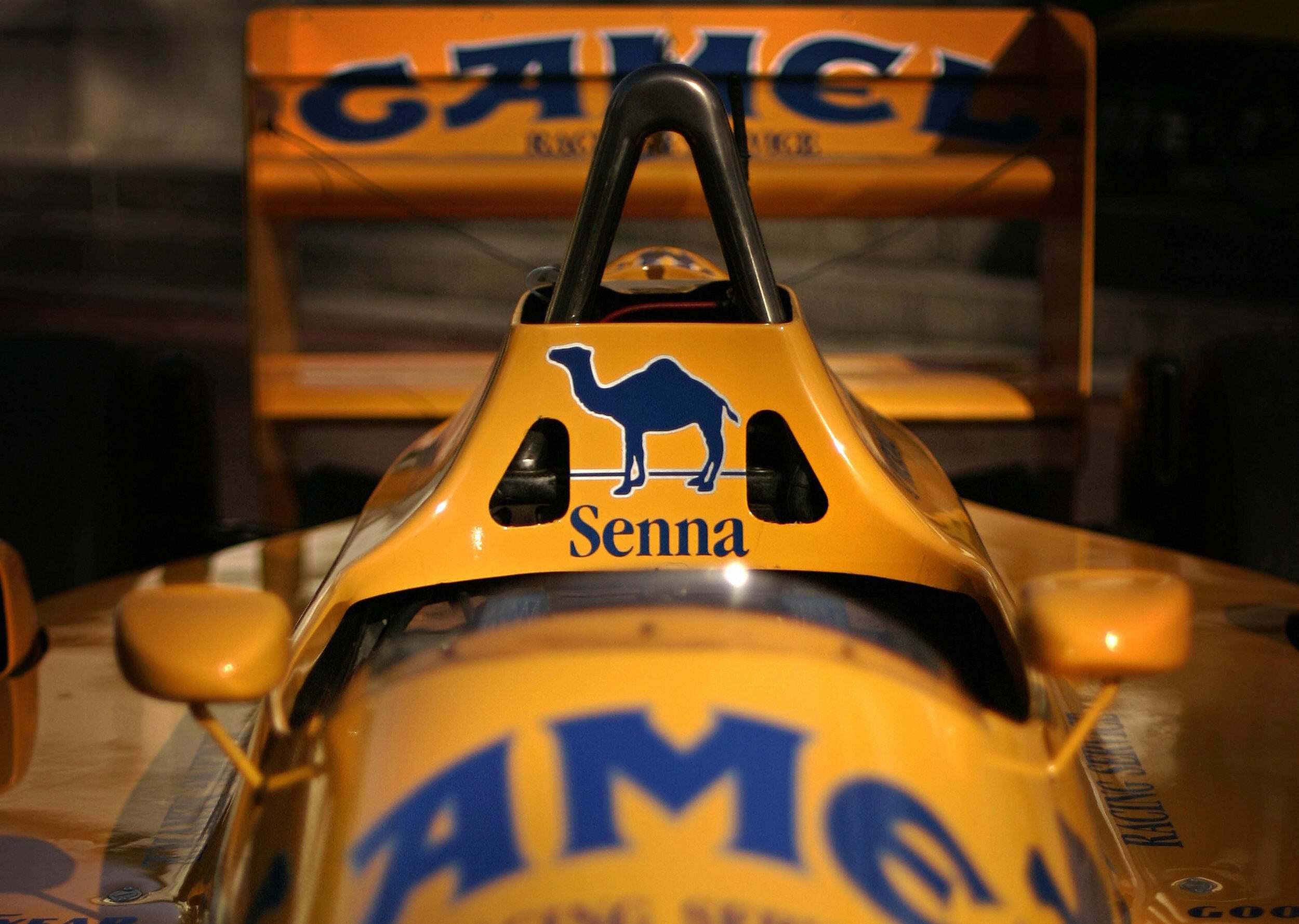 A Lotus powered Formula One racing car d